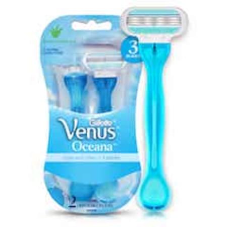 Gillette Venus Disposable Razor For Women 2s Pack 2 Pieces
